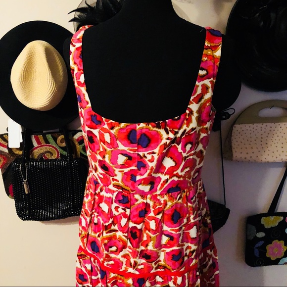 Gianni Bini Floral Print Midi - Picture 4 of 8